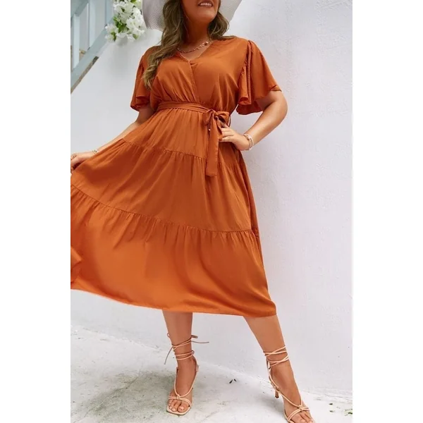 Robe Bohème Longue Grande Taille