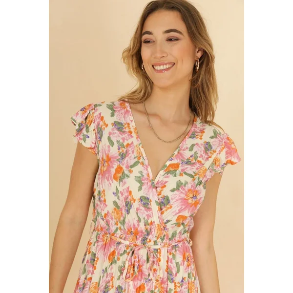 Robe Bohème Longue Vanille
