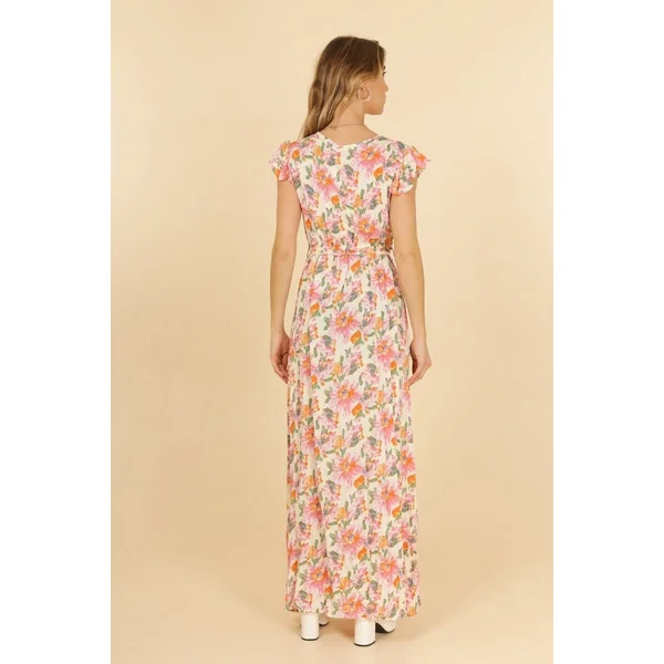 Robe Bohème Longue Vanille