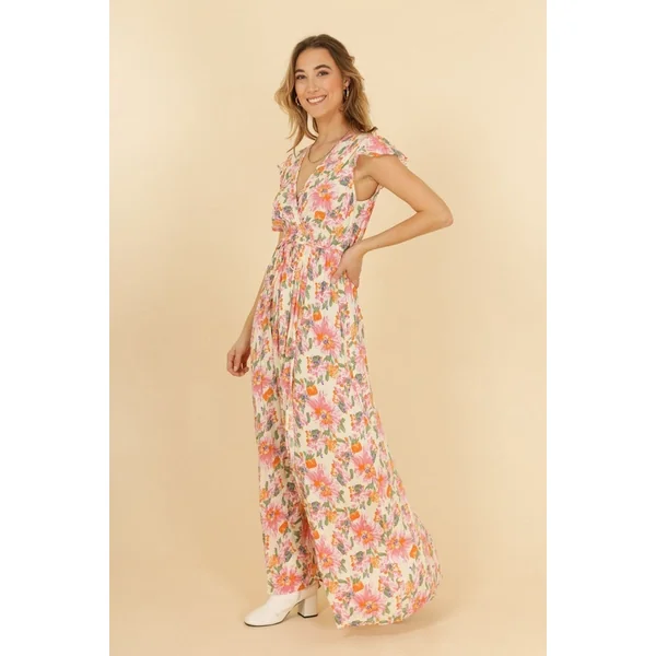 Robe Bohème Longue Vanille