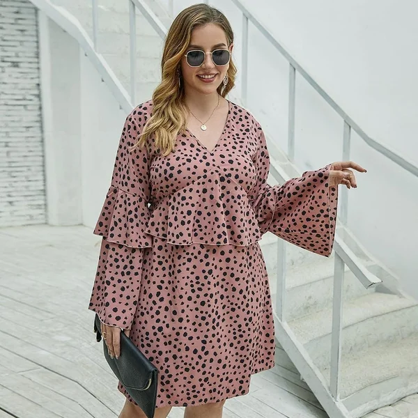 Robe Bohème Léopard Blanc