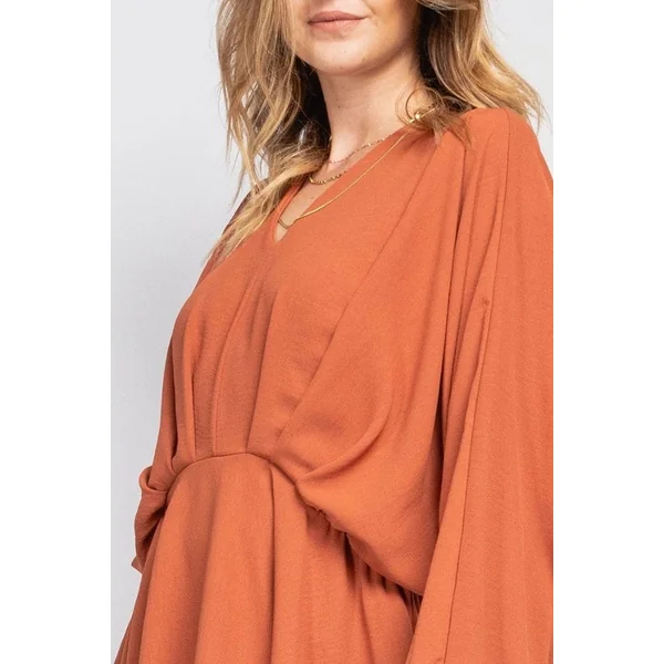 Robe Bohème Manches Longues