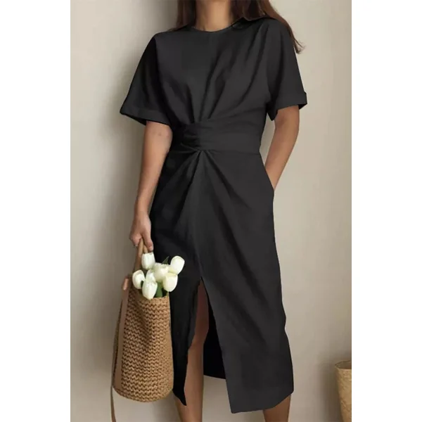 Robe Bohème Marron – Abby