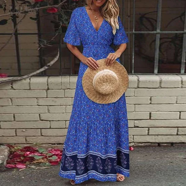 Robe bohème pour la plage