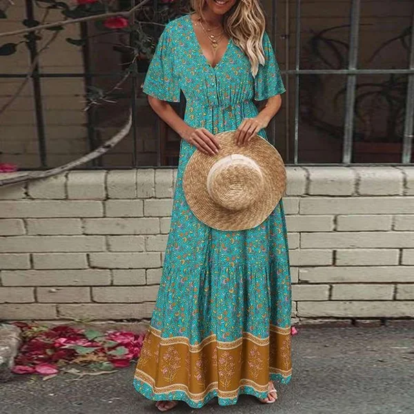 Robe bohème pour la plage