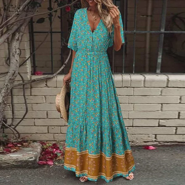 Robe bohème pour la plage