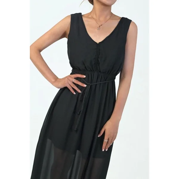 Robe Bohème Romantique Noire