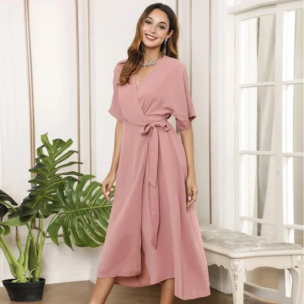 Robe Bohème Rose Blush