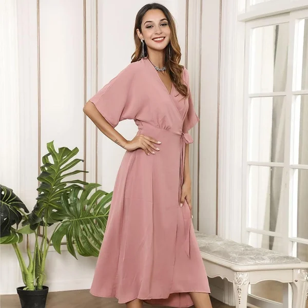 Robe Bohème Rose Blush