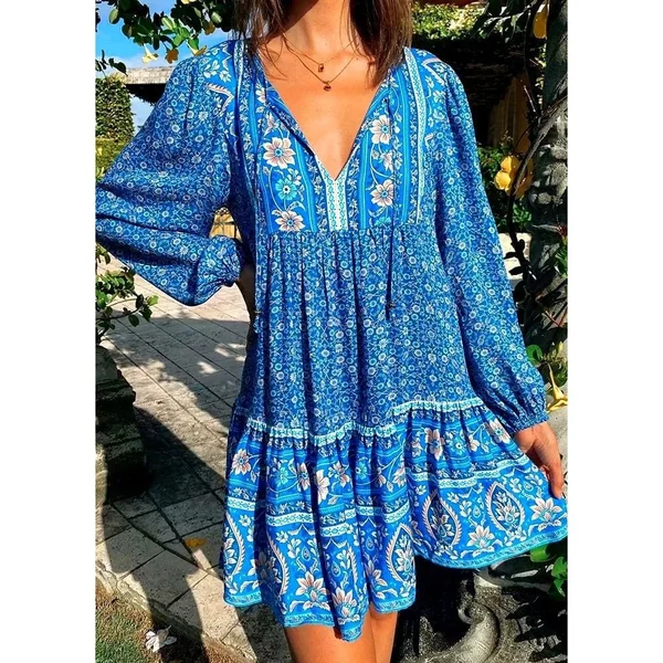 Robe bohème style vintage
