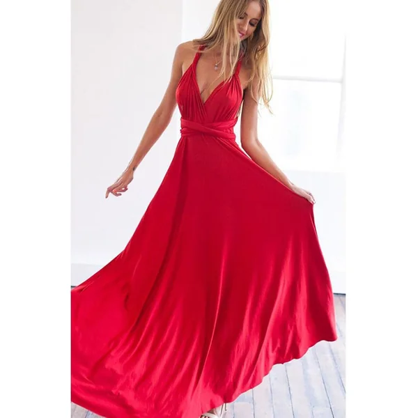 Robe Bohème Unie – Romane