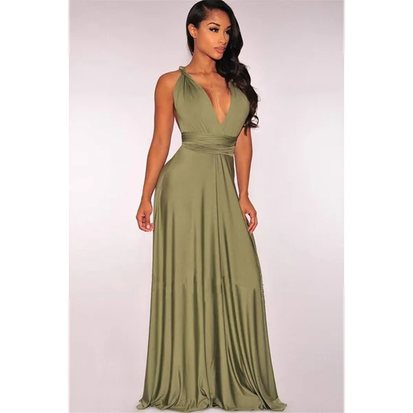 Robe Bohème Unie – Romane