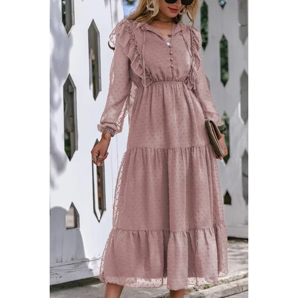 Robe Bohème Vert Olive