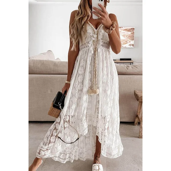 Robe Bohème à Pompon – Jeanne