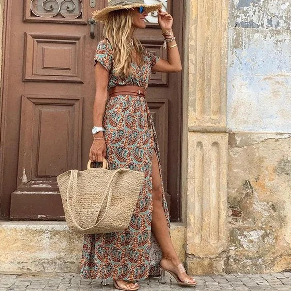 Robe bohémienne chic