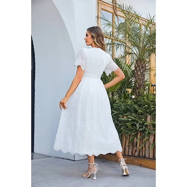 Robe Broderie Anglaise Champêtre