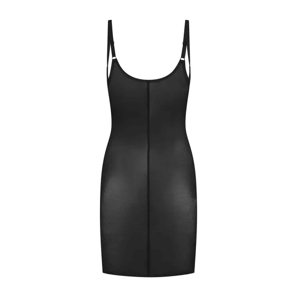 Robe buste ouvert gainante Noire Bye Bra Powermesh Shapewear Bye Bra
