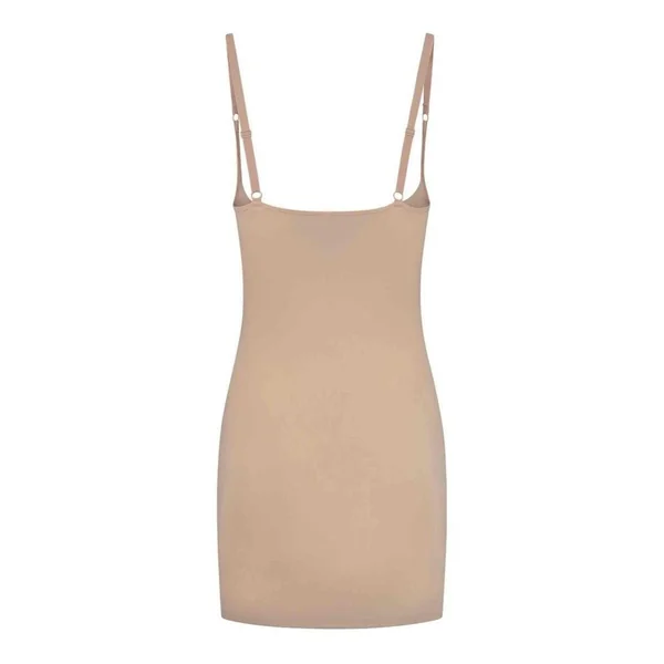 Robe buste ouvert sculptante Beige Bye Bra Sculpting Shapewear Bye Bra