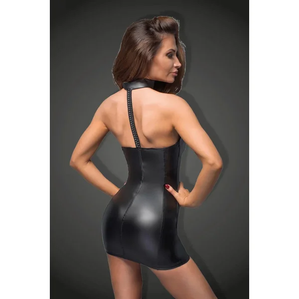 Robe bustier wetlook F172
