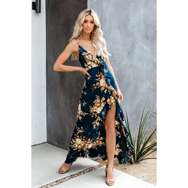 Robe Cache-Coeur Champêtre Chic Mariage