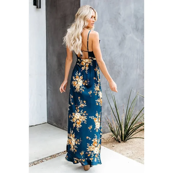 Robe Cache-Coeur Champêtre Chic Mariage