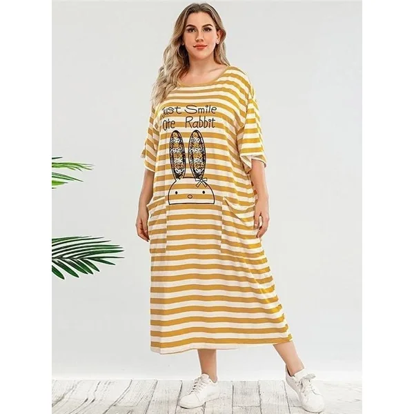 Robe Cartoon Légère et Confortable