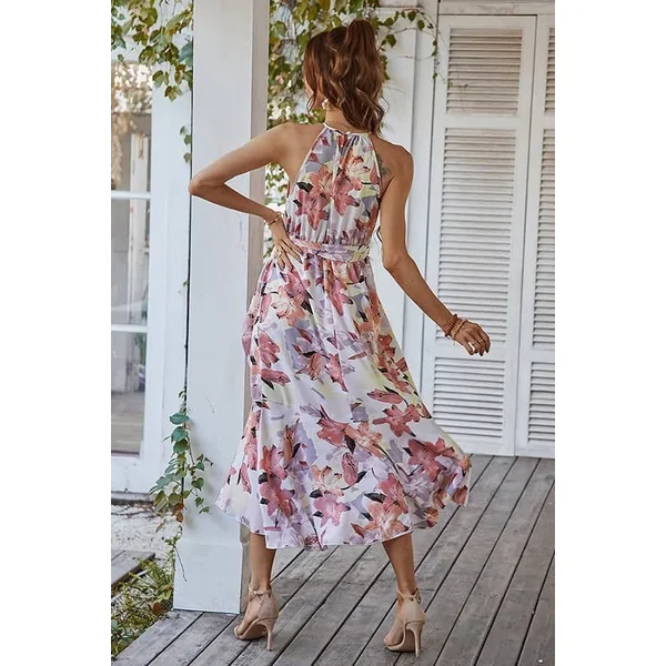 Robe Champêtre Asymétrique