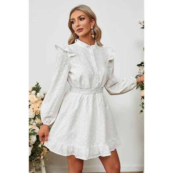 Robe Champêtre Blanche Mariage
