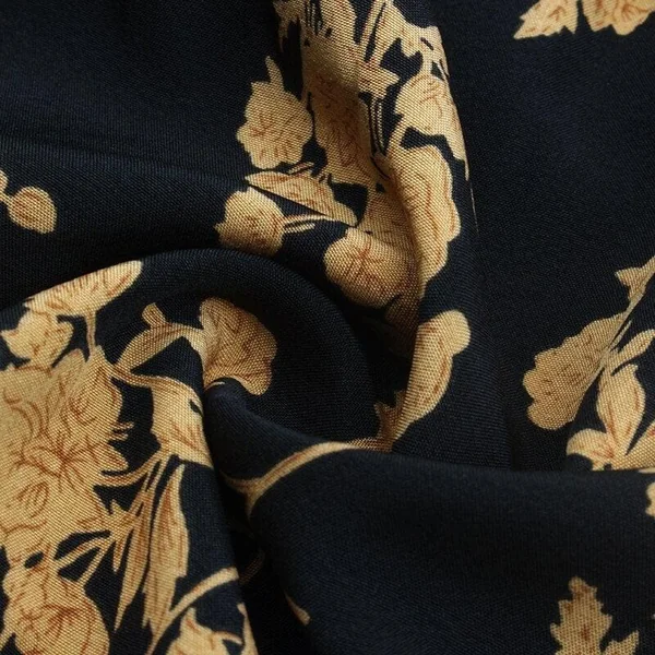 Robe Champêtre Col V