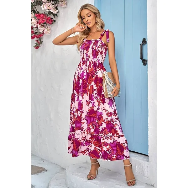 Robe Champêtre Colorée
