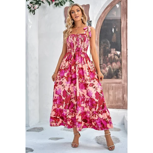 Robe Champêtre Colorée
