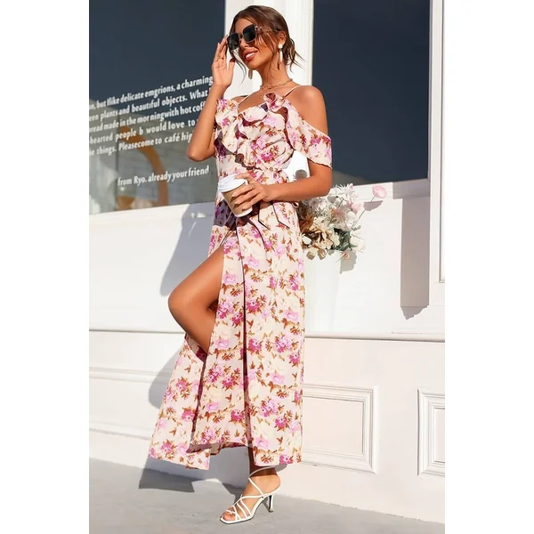 Robe Champêtre Fleurie Chic