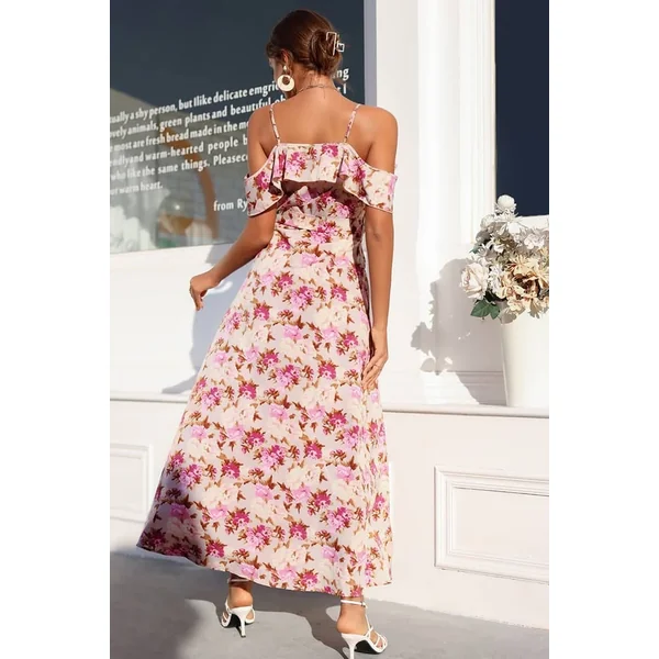 Robe Champêtre Fleurie Chic