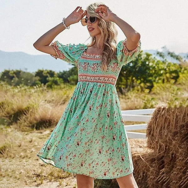 Robe champêtre