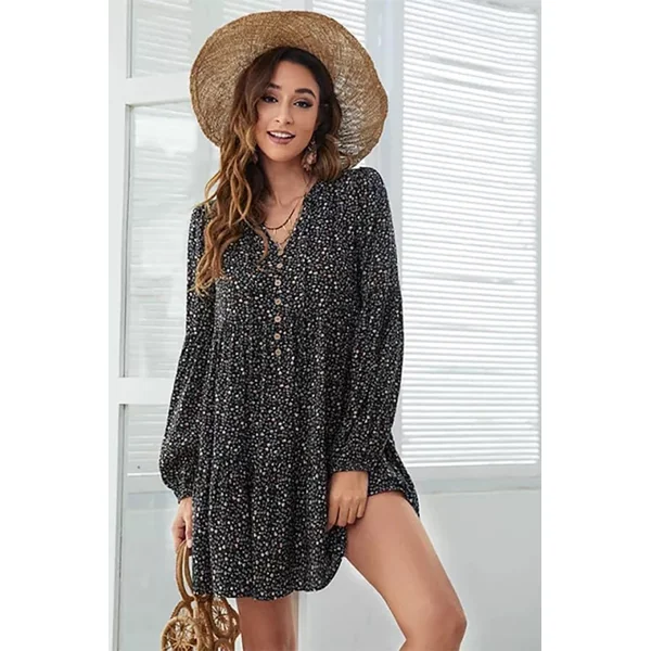 Robe Chemise Bohème – Oriane