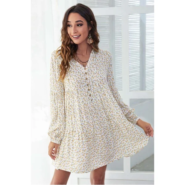 Robe Chemise Bohème – Oriane