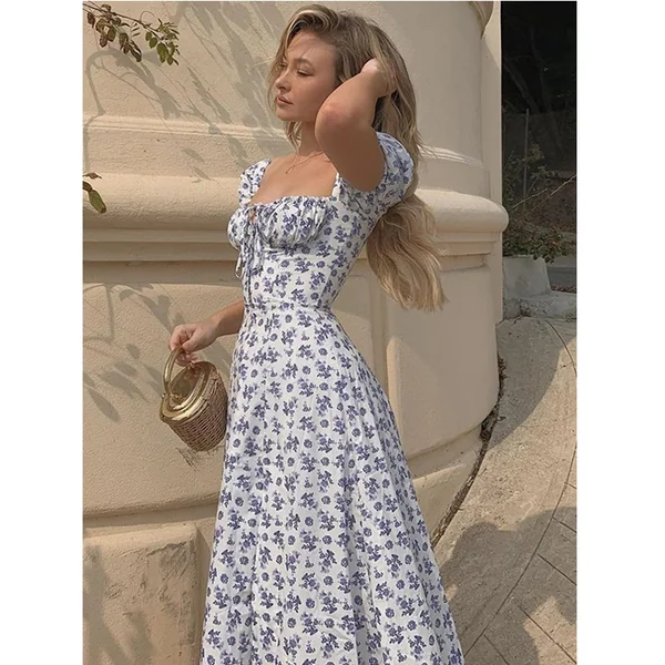 Robe Cintrée Champêtre