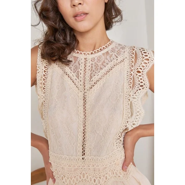 Robe Cocktail Bohème Courte