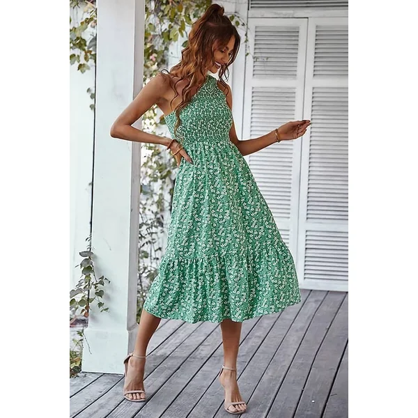 Robe Cocktail Mariage Champêtre Mi Longue