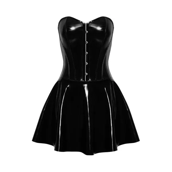 Robe corset vinyle