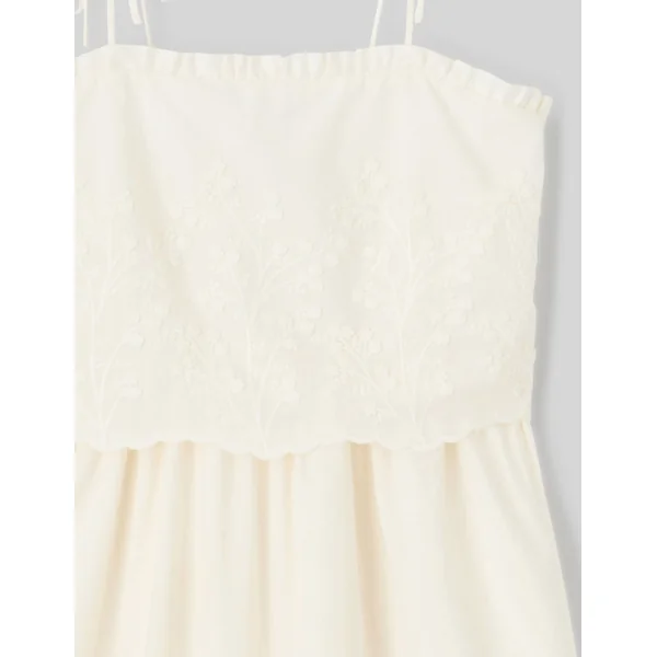 Robe courte Blanc écru