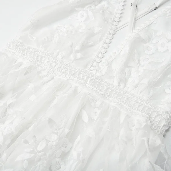 Robe Courte Blanche