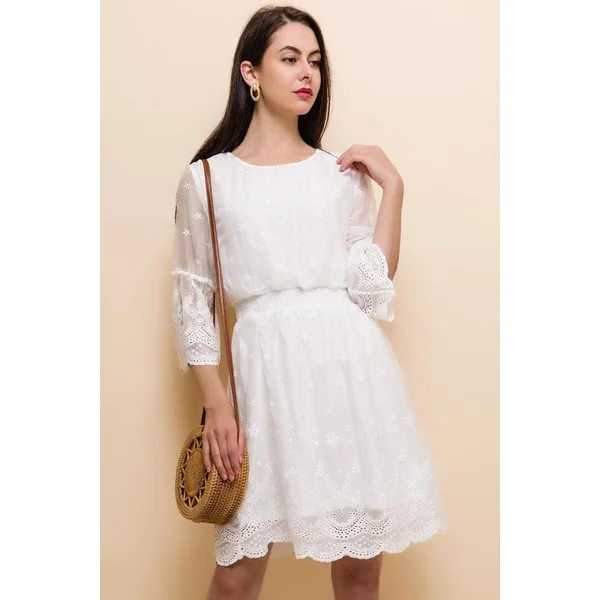 Robe Courte Bohème Chic