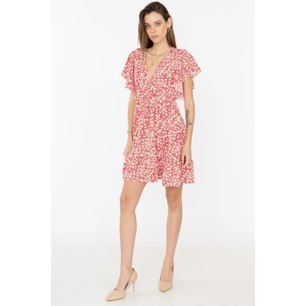 Robe Courte Bohème Fleurie