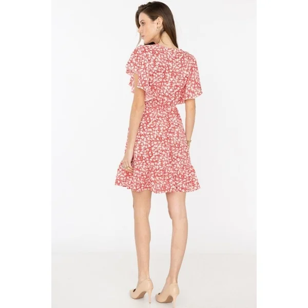Robe Courte Bohème Fleurie