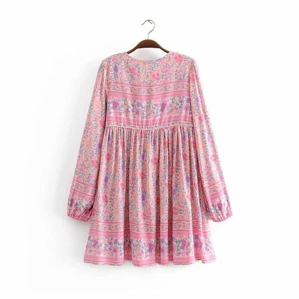 Robe courte bohémienne, Style plage