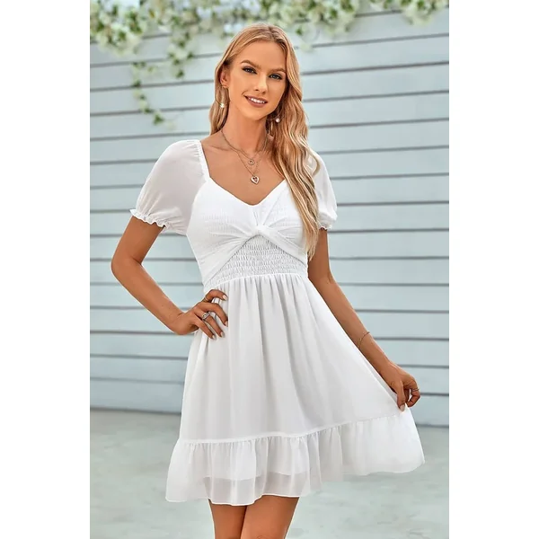Robe Cérémonie Champêtre Chic Courte
