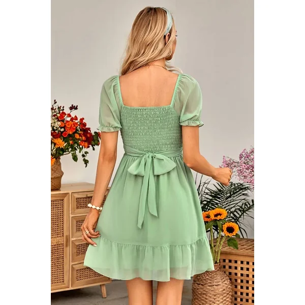 Robe Cérémonie Champêtre Chic Courte