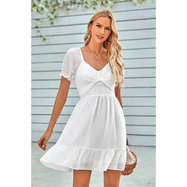 Robe Cérémonie Champêtre Chic Courte