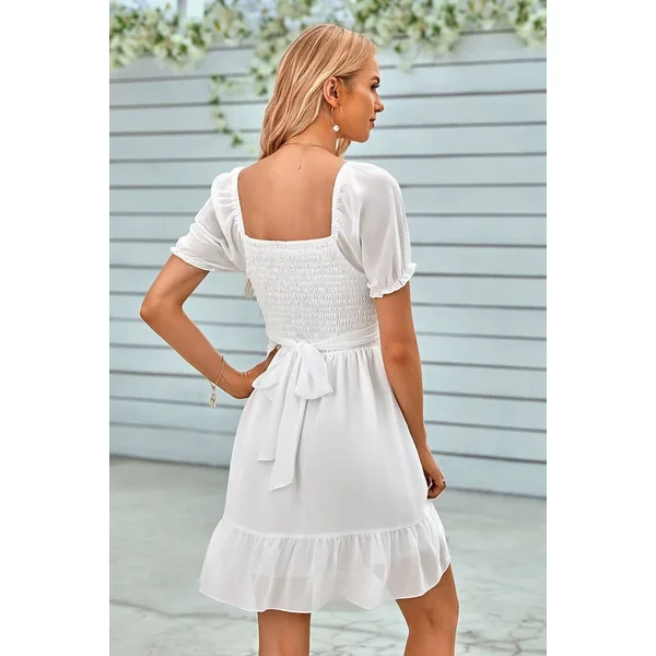 Robe Cérémonie Champêtre Chic Courte